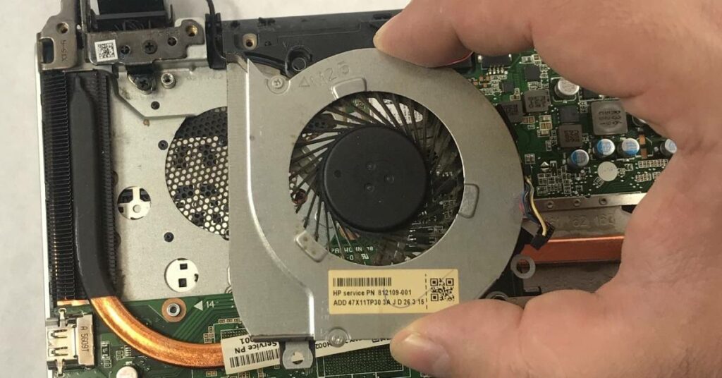 How to replace laptop cooling fan?