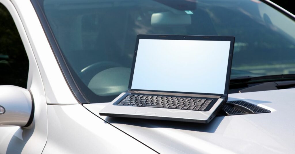 What are laptops used for in cars?